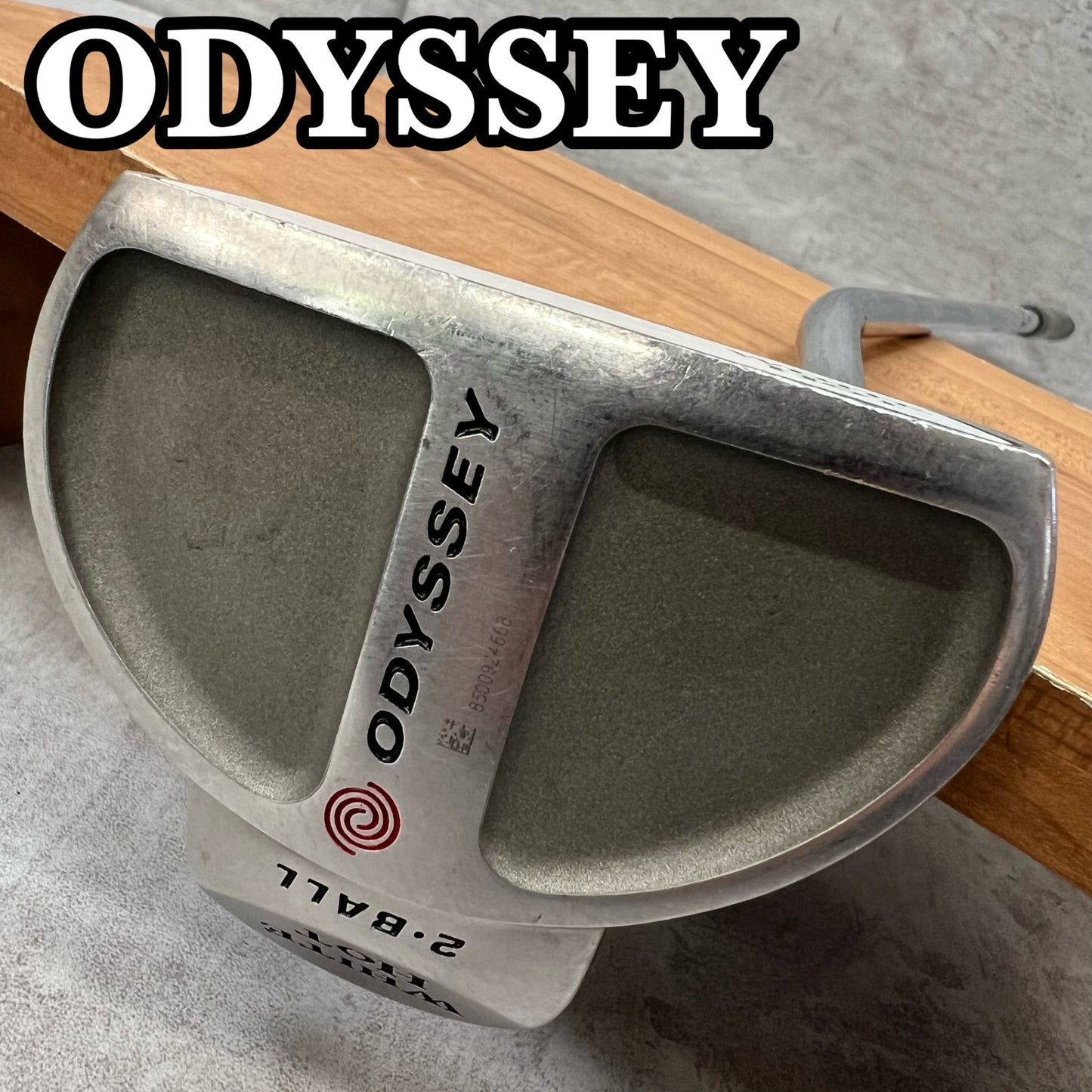 ODYSSEY　WHITE HOT　2BALL　初代　メンズゴルフ　パター　約34インチ　ネオマレット　右利き用　オデッセイ　ホワイトホット　2ボール