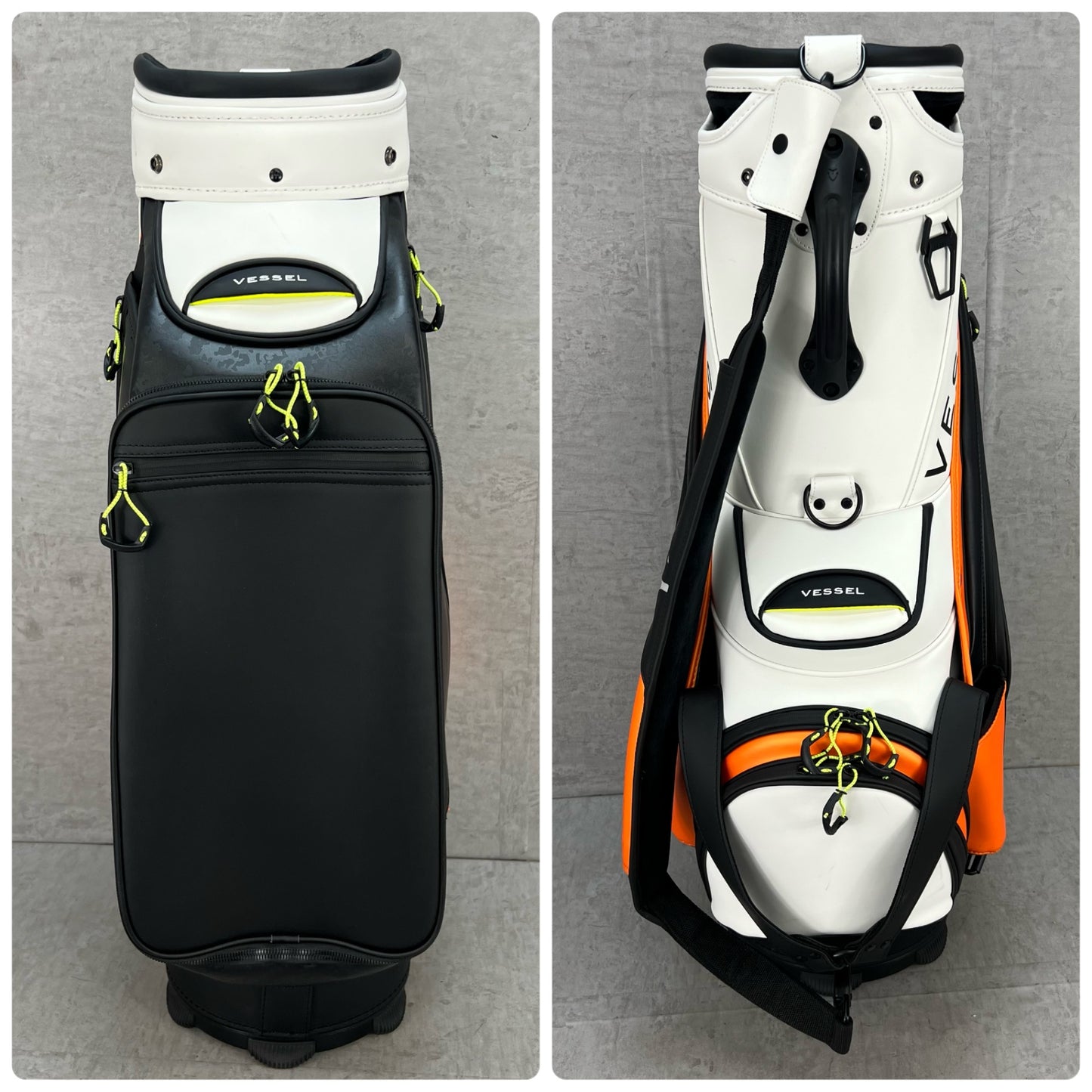 ヴェゼル　ゴルフ用　キャディバッグ　カート式　10型　VESSEL　バック