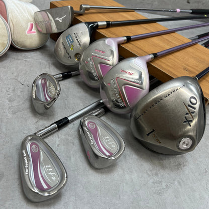 ゼクシオ　ミズノ　レディースゴルフ　クラブセット　8本　L　右利き用　XXIO　Mizuno