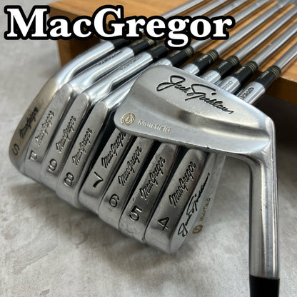 マグレガー　ジャックニクラウス　ミュアフィールド　メンズゴルフ　アイアンセット　9本　S　右利き用　MacGregor