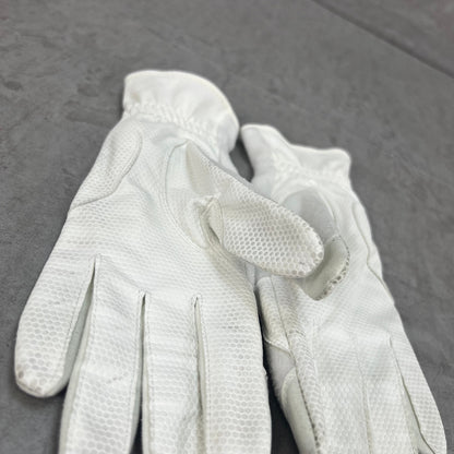 PEARLY GATES　ゴルフグローブ　レディース　ホワイト　Mサイズ　パーリーゲイツ　女性用