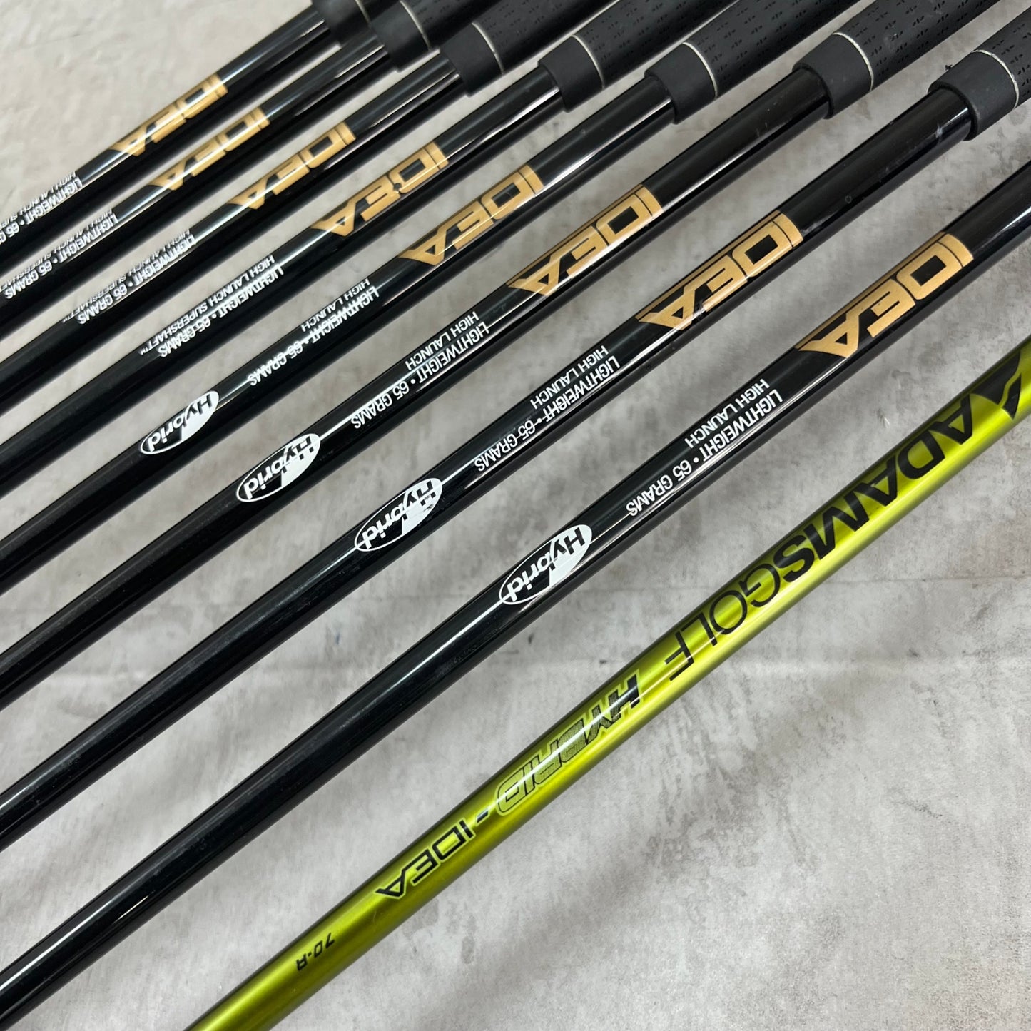アダムスゴルフ　イデア　a2 メンズ　アイアンセット　9本　右利き用　ハイブリッド　ADAMSGOLF