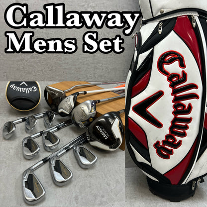 Callaway キャロウェイ メンズゴルフ クラブセット 12本 右利き用 キャディバッグ付き