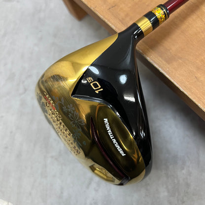 MUTSUMI HONMA ムツミホンマ 鳳凰 MH500X メンズゴルフ ドライバー R 10.5° URUSHI TYPE カーボン 右利き用