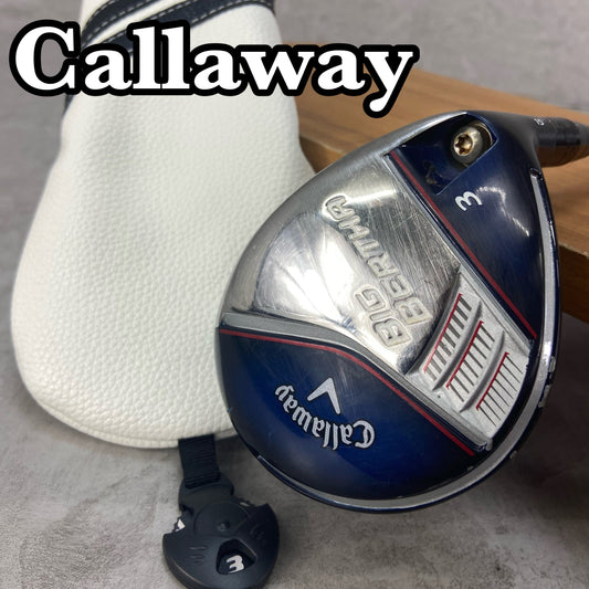 キャロウェイ　ビッグバーサ　メンズゴルフ　3W　S　右利き用　フェアウェイウッド　Callaway　BIG BERTHA