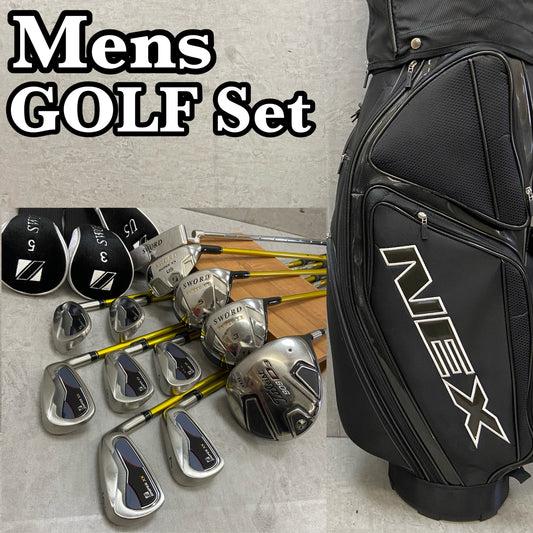 タイトリスト　カタナ　メンズゴルフ　クラブ12本セット　右利き用　キャディバッグ付き　Titleist KATANA