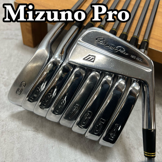 Mizuno Pro　ミズノプロ　MS-801 メンズゴルフ 右利き用 アイアンセット 3番〜SW 9本 Dynamic Gold R400