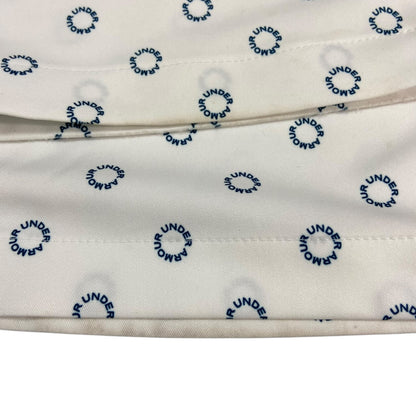 アンダーアーマー　メンズゴルフウェア　パンツ　SM　ホワイト　白　総柄　ズボン　スラックス　ロング　UNDER ARMOUR