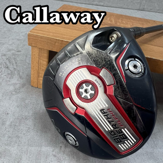 キャロウェイ　ビッグバーサアルファ　メンズゴルフ　ドライバー　S　右利き用　Callaway　BIG BERTH ALPHA