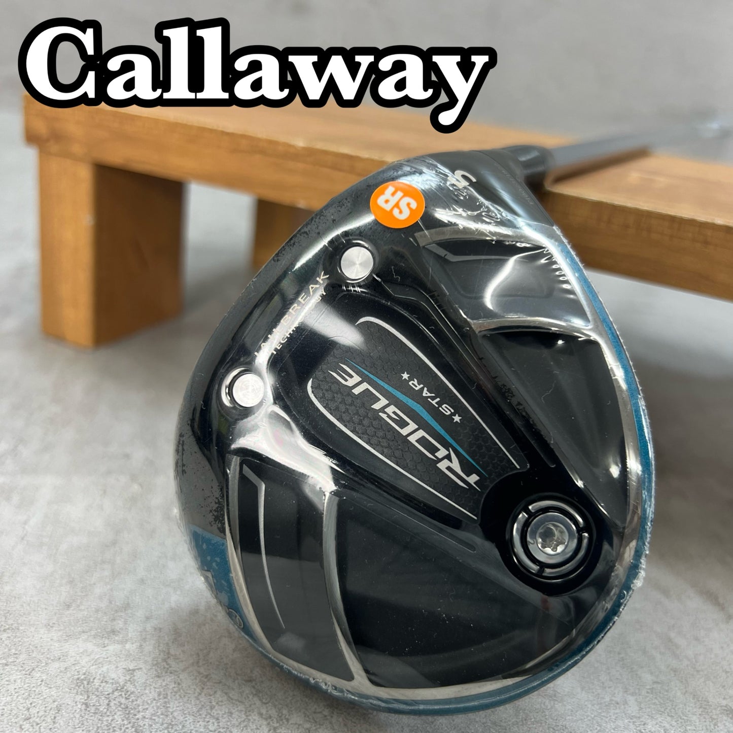 未使用　シュリンク付き　キャロウェイ　ローグスター　メンズゴルフ　5W SR 右利き用　フェアウェイウッド　Callaway