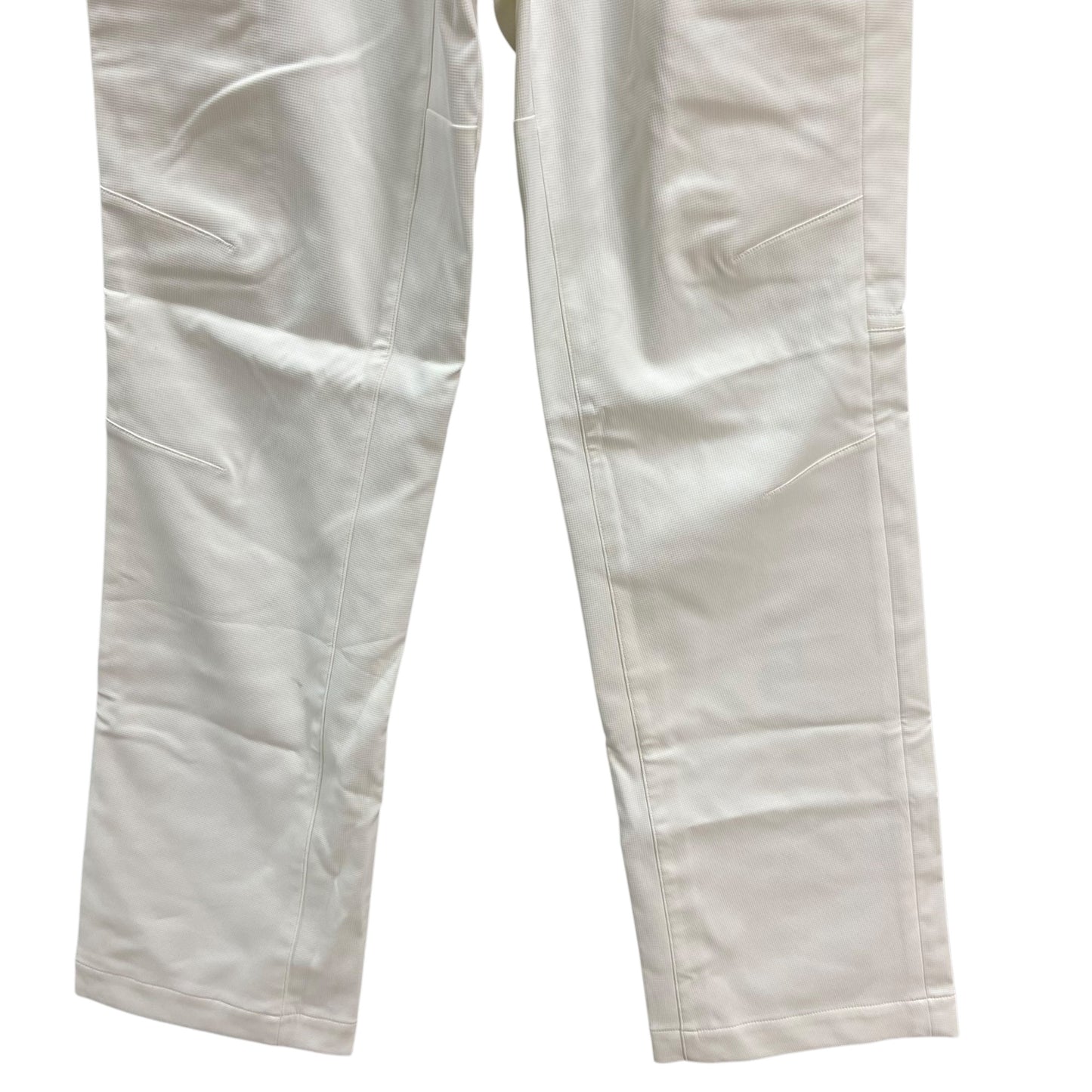 MUスポーツ　レディース　女性用 パンツ　ズボン　ロング丈　ホワイト　42号　Lサイズ