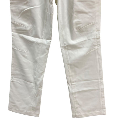 MUスポーツ　レディース　女性用 パンツ　ズボン　ロング丈　ホワイト　42号　Lサイズ