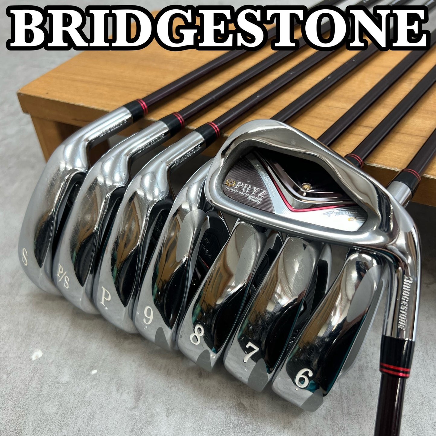 ブリヂストン ファイズ  CL レディースゴルフ アイアンセット 8本 右利き用 カーボン R BRIDGESTONE PHYZ