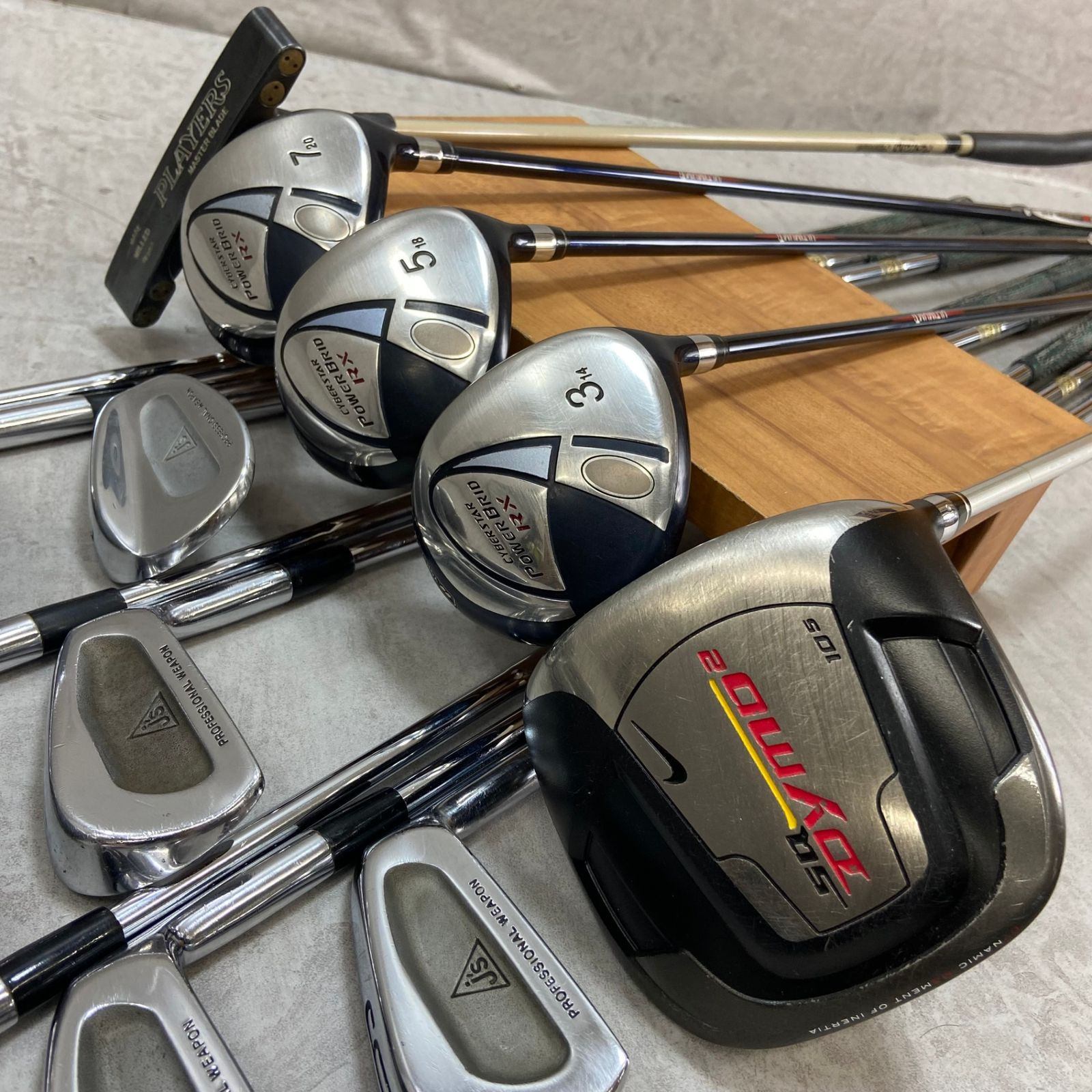 ナイキ アディダス メンズゴルフ クラブセット 13本 右利き用 NIKE
