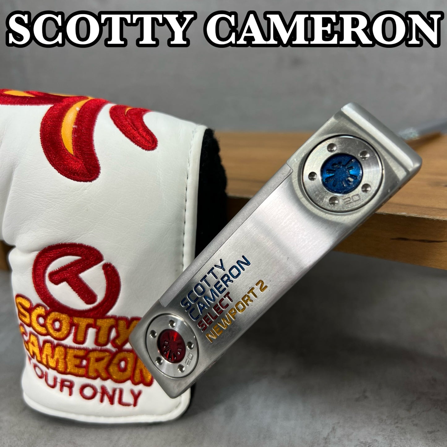 スコッティキャメロン　セレクトニューポート2　メンズゴルフ　パター　右利き用　ピン型　33インチ　SCOTTY CAMERON