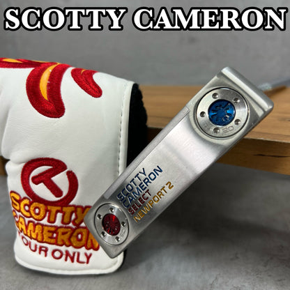 スコッティキャメロン　セレクトニューポート2　メンズゴルフ　パター　右利き用　ピン型　33インチ　SCOTTY CAMERON