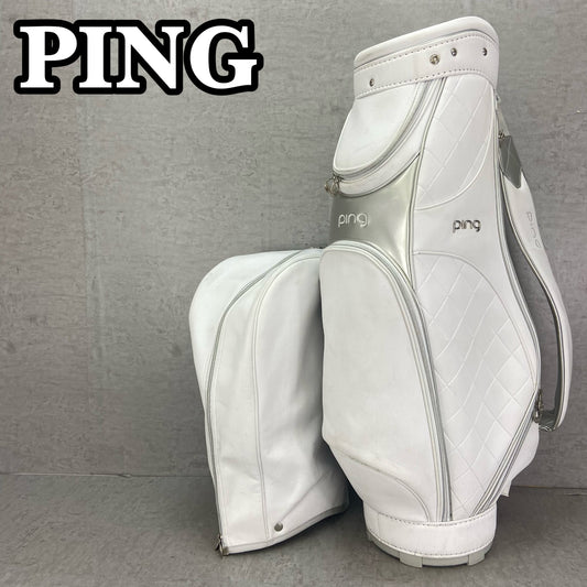ピン　ゴルフ用　キャディバッグ　カート式　バック　PING