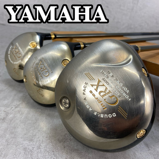 YAMAHA　inpres　GRX　メンズゴルフ　ドライバー　フェアウェイウッド　3本セット　R　右利き　ヤマハ　インプレス
