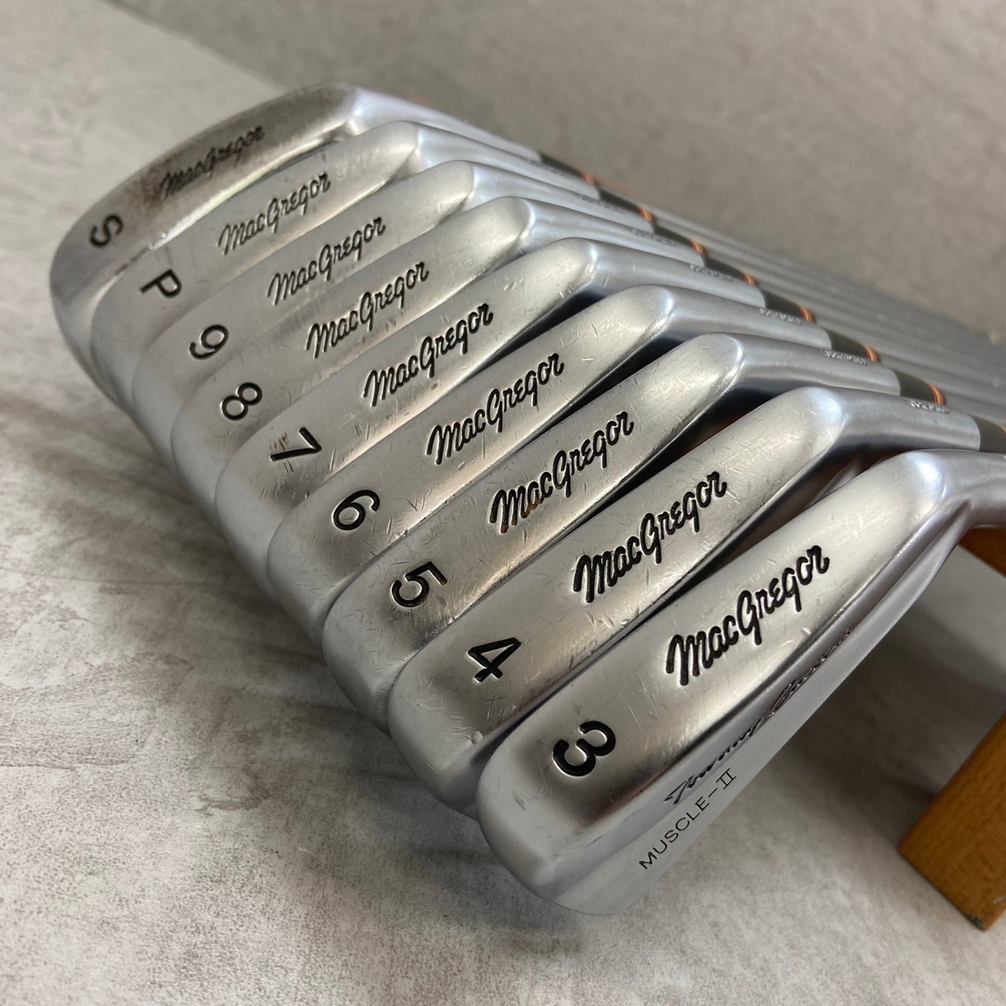 マグレガー　ターニーカスタム　マッスル2　メンズゴルフ　アイアンセット　9本　S400　右利き用　MacGregor　Tourney Custum MUSCLE-Ⅱ
