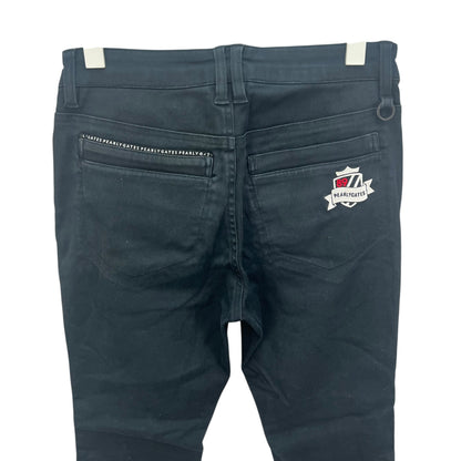 PEARLY GATES パーリーゲイツ　メンズ　男性用 パンツ　ズボン　ロング　ブラック　黒　1号　Sサイズ