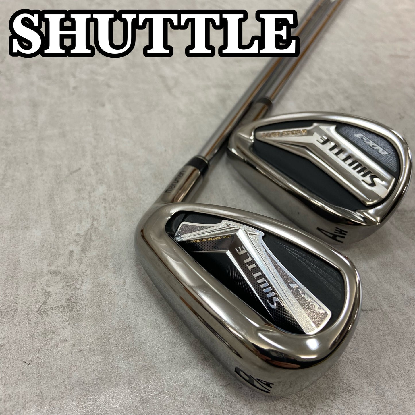 maruman　マルマン　SHUTTLE NX-1　シャトル	メンズゴルフ　ウェッジ	2本セット	PW　ピッチング　AW　アプローチ　R	右利き用