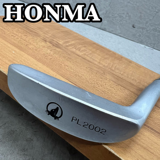 HONMA GOLF　ホンマゴルフ　PL2002　メンズゴルフ	パター　ピン型	L字	34インチ	右利き用