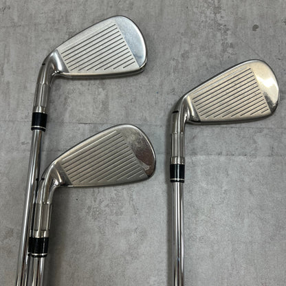 TaylorMade テーラーメイド M6 メンズゴルフ アイアンセット 5番〜PW 6本 右利き用 純正シャフト スチール S