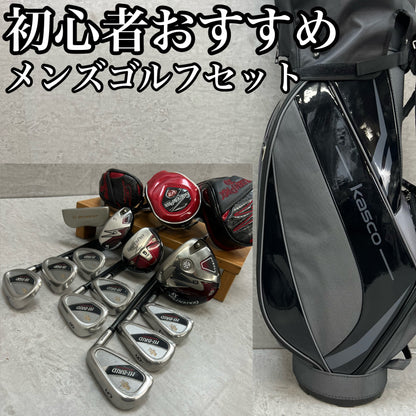 ゴールデンプリックス　キャスコ　メンズゴルフ　クラブセット　12本　右利き用　GOLDEN PRIX　Kasco