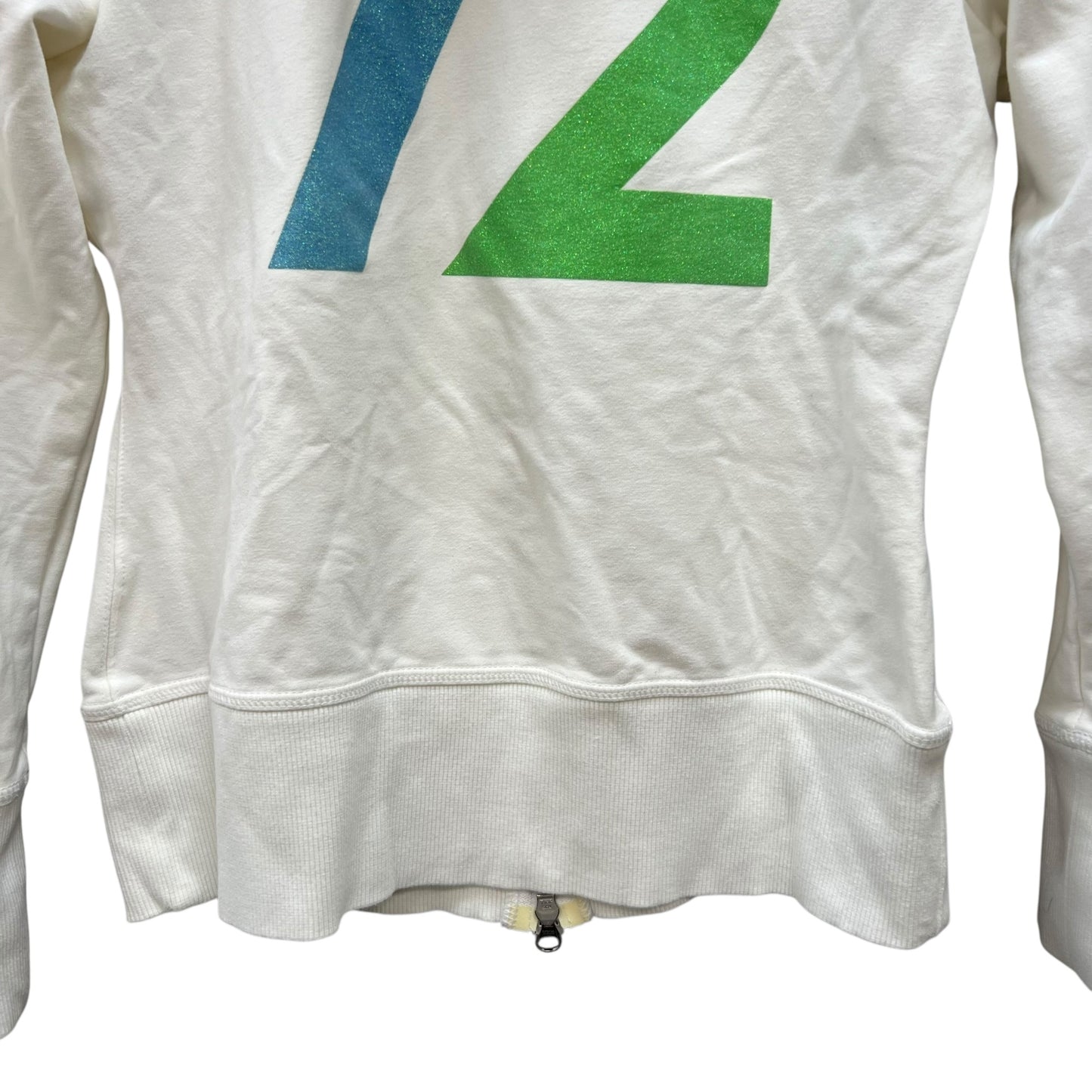 NIKE　レディースゴルフウェア　フルジップパーカー　Mサイズ　白　長袖トップス　ホワイト　ナイキ　アパレル