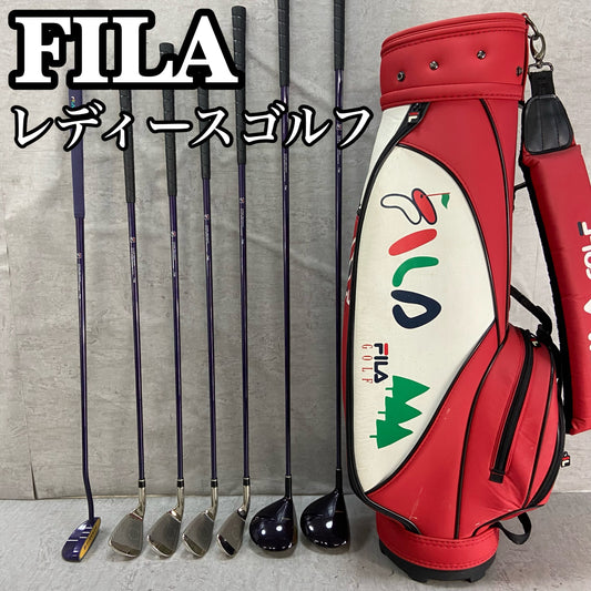 フィラ　フィレンツェ　レディースゴルフ　クラブセット　7本　右利き用　FILA GOLF　FIRENZE