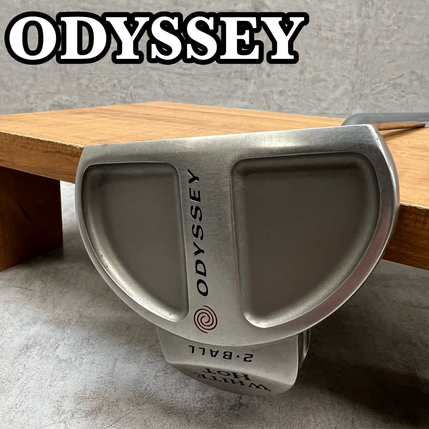オデッセイ　WHITEHOT　2BALL　メンズゴルフ　パター　右利き用　約34インチ　ネオマレット型　ODYSSEY