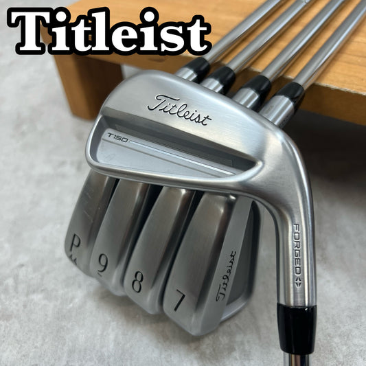 Titleist タイトリスト T150 2025年 メンズゴルフ アイアンセット  5本 S 右利き用 スチール トゥルーテンパー AMT SILVER S