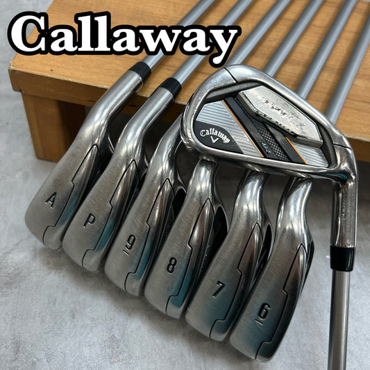 キャロウェイ  マーベリックマックス メンズゴルフ アイアンセット  7本 右利き用 カーボン R　ディアマナ Callaway MAVRIK MAX