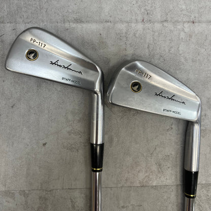 HONMA GOLF　ホンマゴルフ　PP-117　STAFFMODEL　メンズゴルフ　3番アイアン　4番アイアン　2本セット　S　右利き用