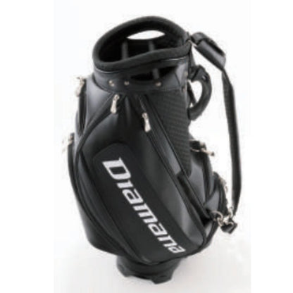 20周年記念　　三菱ケミカル　ディアマナ　ゴルフ用　キャディバッグ　ブラック　黒　カート式　ラウンドアイテム　Diamana