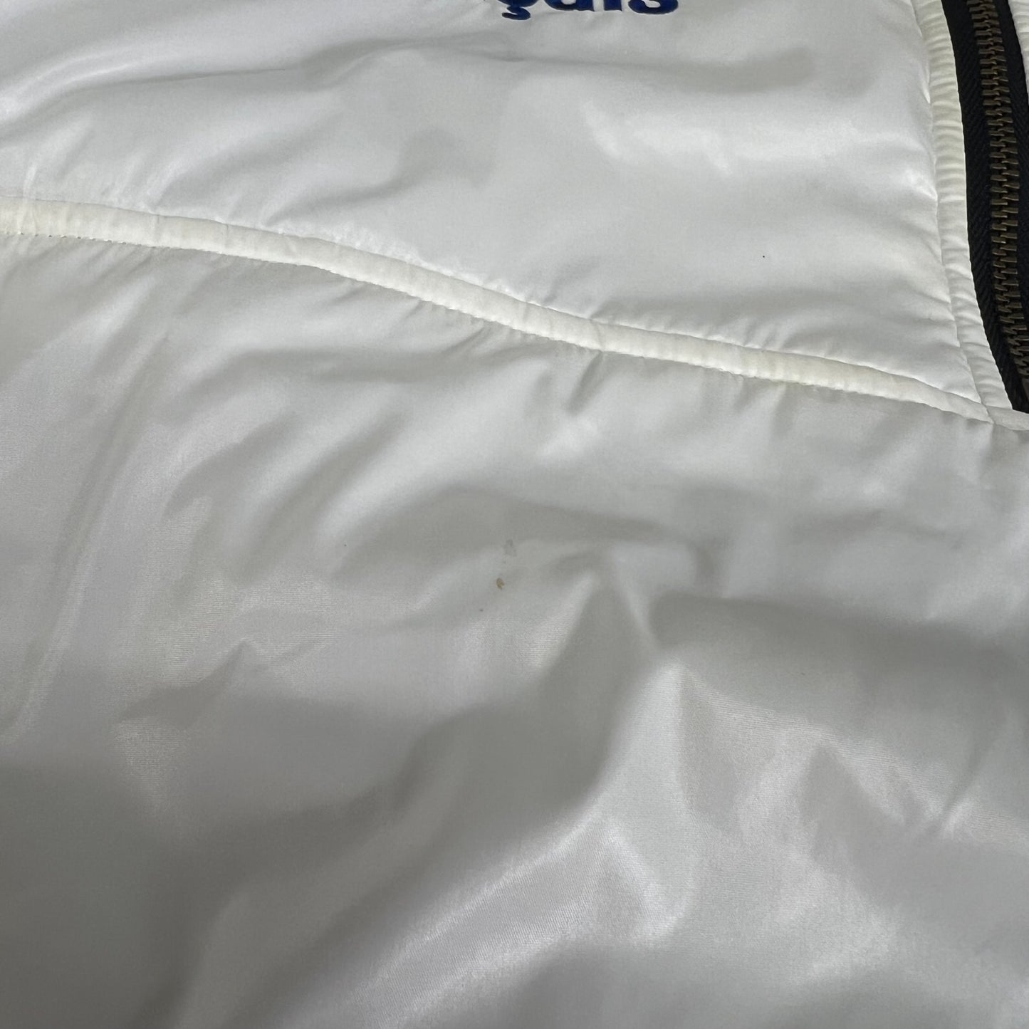 ルコックスポルティフ　メンズ　ゴルフウェア　半袖トップス　リバーシブル　L　ホワイト　ブルー　白　青　LECOQSPORTIF