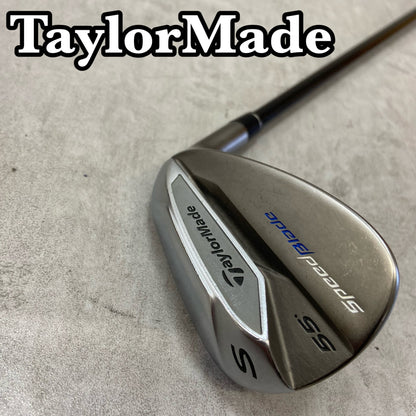 TaylorMade　テーラーメイド　スピードブレード　メンズゴルフ　SW　サンドウェッジ	55°　35.5インチ　D-2　R	右利き用