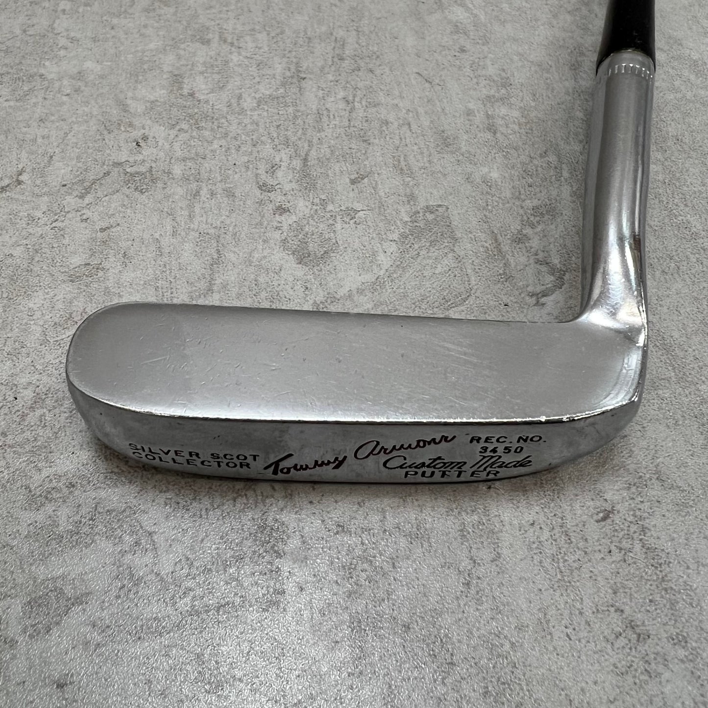 Tommy Armour　トミーアーマー　シルバースコット　カスタムメイド	メンズゴルフ　パター	ピン型　L字	35インチ	右利き用