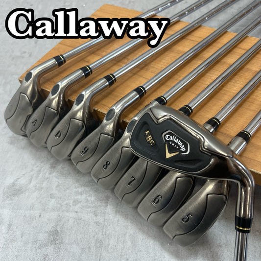 キャロウェイ ERC Ti メンズゴルフ アイアンセット 9本 右利き用 スチール Callaway