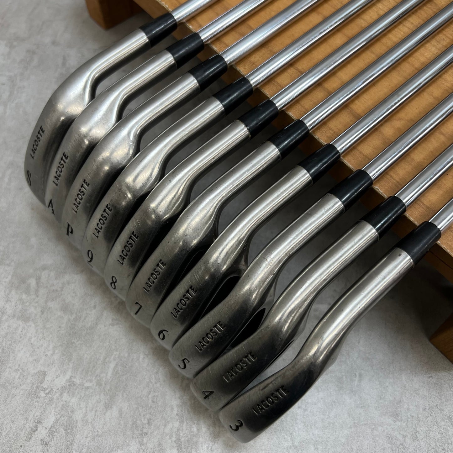 ラコステ　LG303　メンズゴルフ　アイアンセット　10本　S　右利き用　LACOSTE