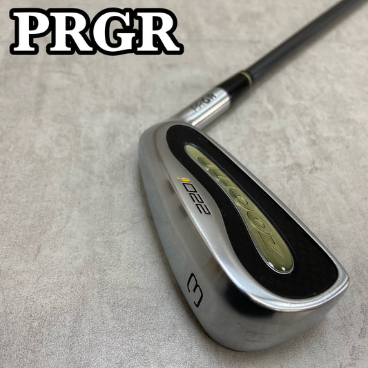 プロギア　ズーム　220i　メンズゴルフ　3U　S　右利き用　ユーティリティ　PRGR　ZOOM　M-43