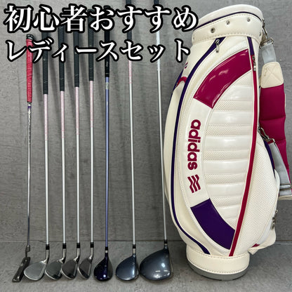 キャロウェイ　アディダス　レディースゴルフ　クラブセット　8本　L　右利き用　Callaway　adidas