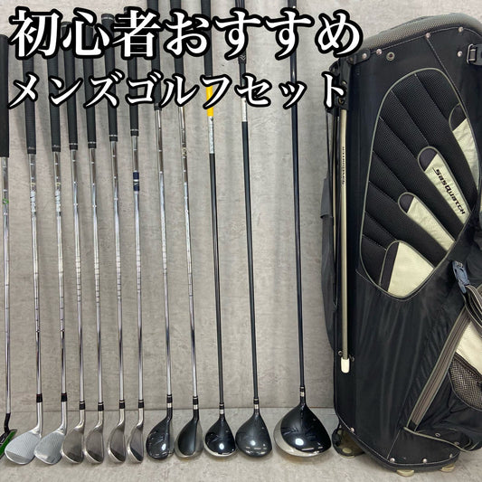 NIKE　ナイキ　メンズゴルフ12本セット　右利き用　キャディバッグ　初心者おすすめ　入門用