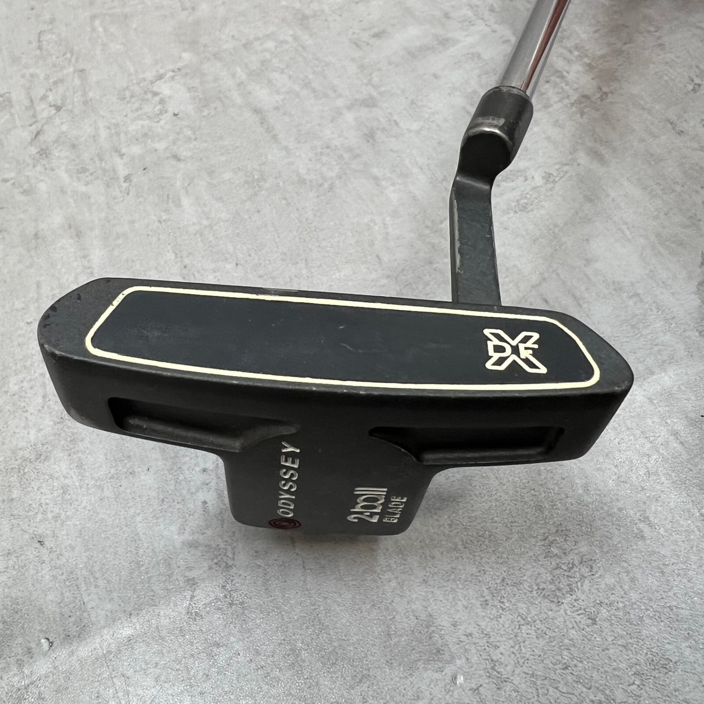 ODYSSEY　オデッセイ　DFX 2ボール　ブレード　メンズゴルフ　パター　ネオマレット	クランク	34インチ	右利き用