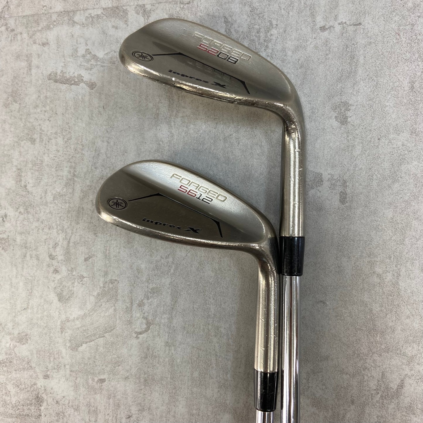 ヤマハ　フォージド　インプレス　X メンズゴルフ　ウェッジセット　2本　S 右利き用　52° 56°　アプローチ　サンド　YAMAHA　FORGED inpres