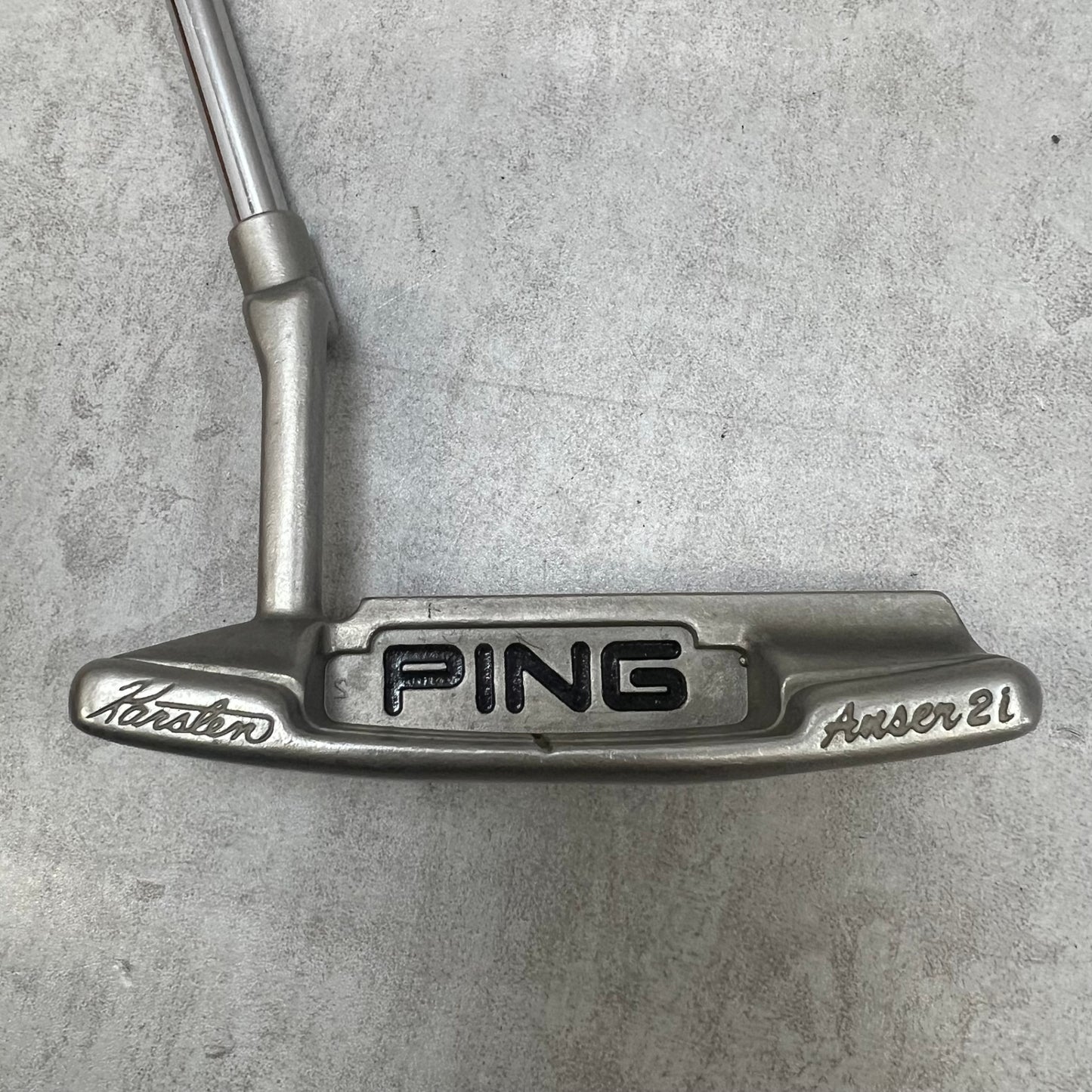 PING　ピン　Anser2i	メンズ　男性	ゴルフ	PT パター　ピン型　クランク　35.0	インチ	右利き用　アンサー2i