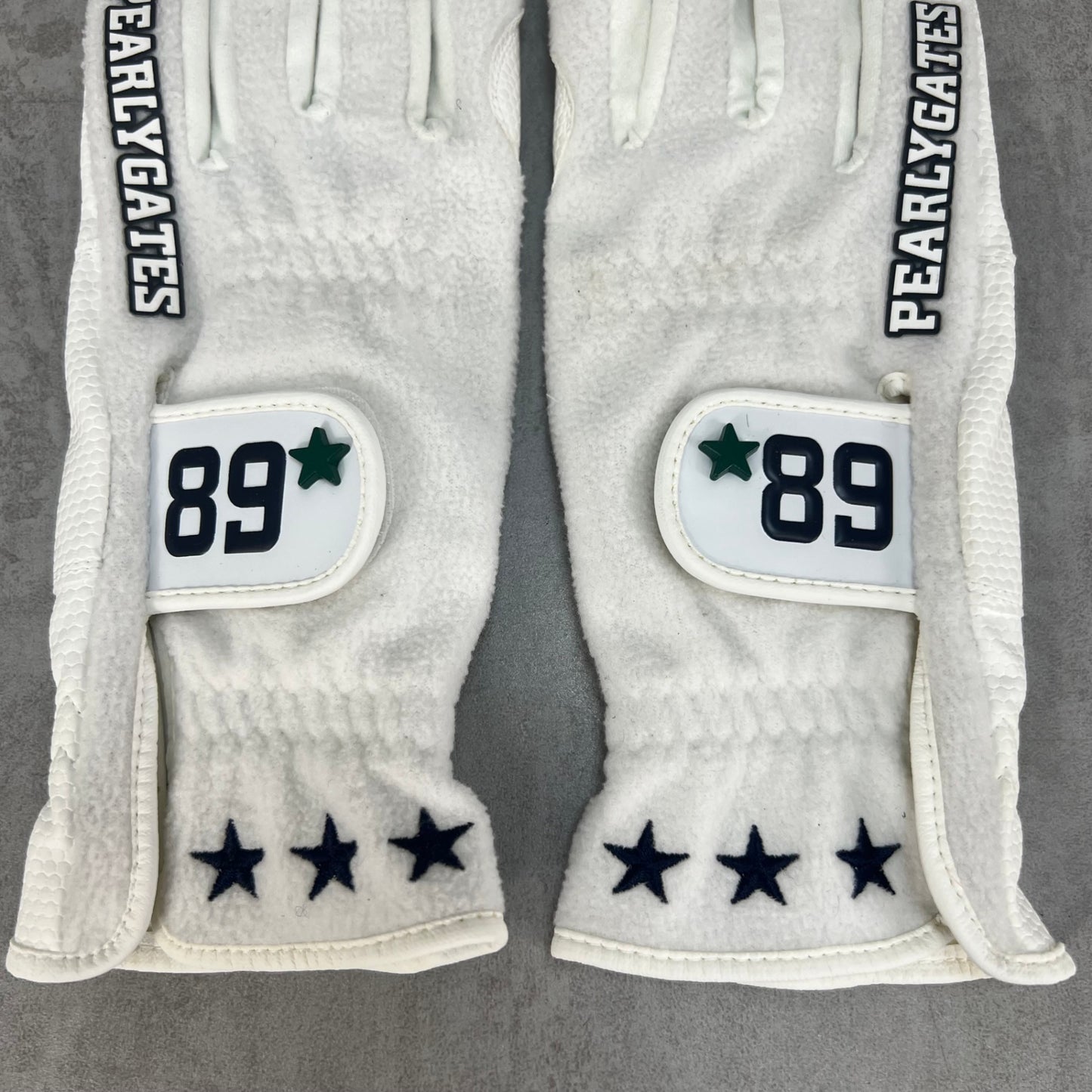 PEARLY GATES　ゴルフグローブ　レディース　ホワイト　Mサイズ　パーリーゲイツ　女性用