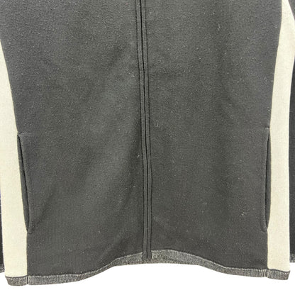 デサント　メンズゴルフウェア　フルジップセーター　M　ブラック　黒　DESCENTE　アパレル　長袖トップス