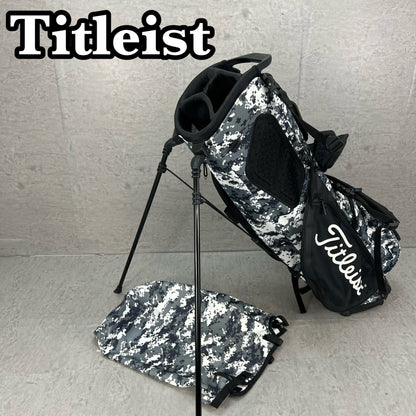 タイトリスト　ゴルフ　スタンド式キャディバッグ　約9型　カモフラ　Titleist