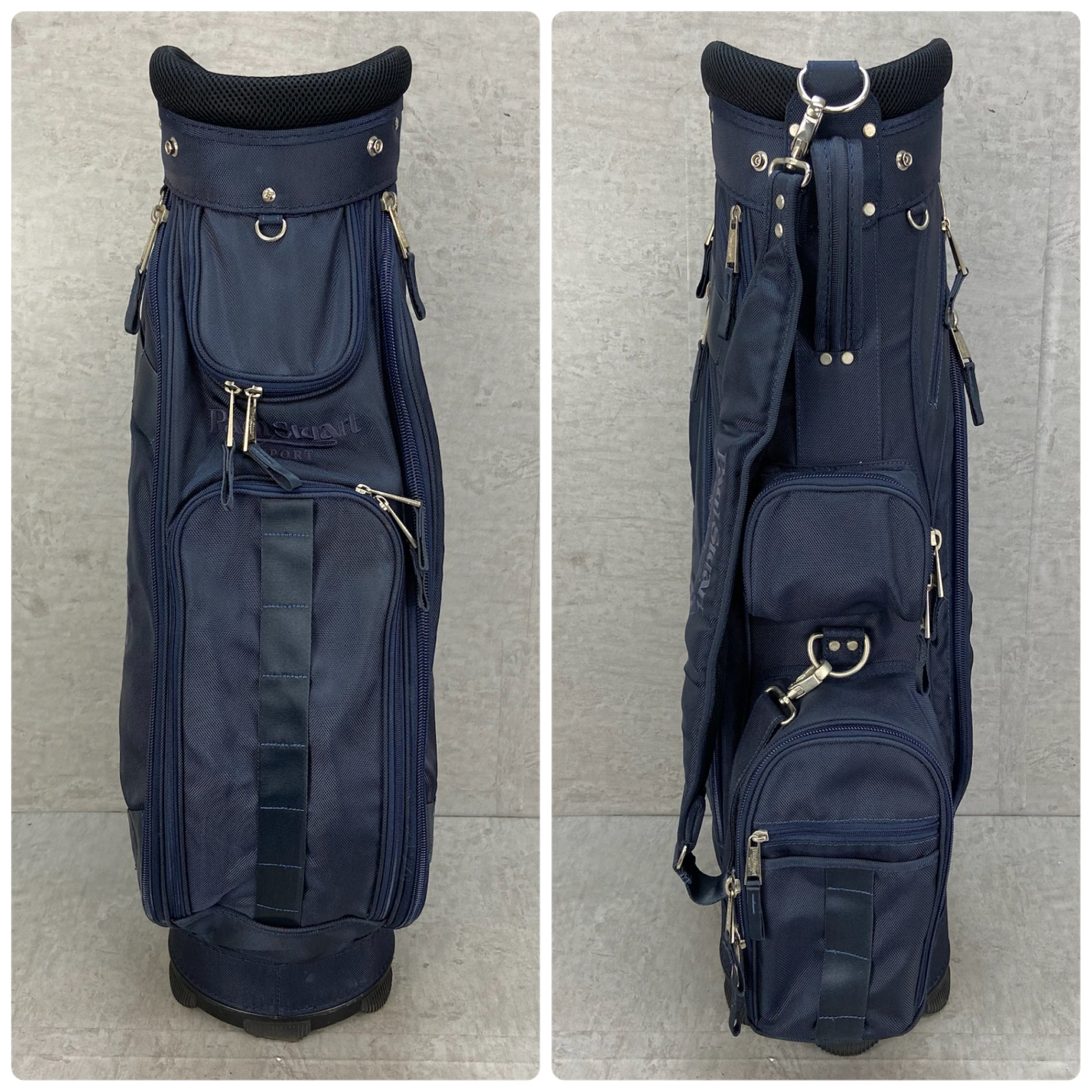 ポールスチュアート ゴルフ キャディバッグ 約9.5型 ラウンド用品 Paul